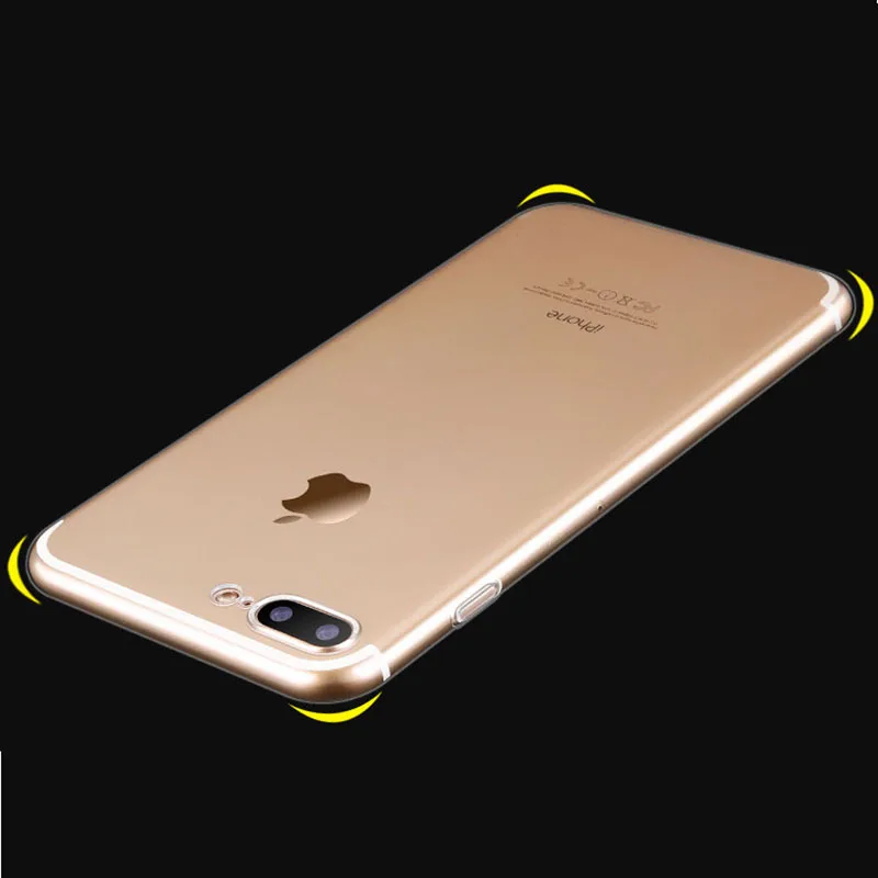 Чехол для apple iphone 7 7Plus мобильный телефон TPU iphone7 plus Чехлы i7 i7plus i прозрачный мягкий