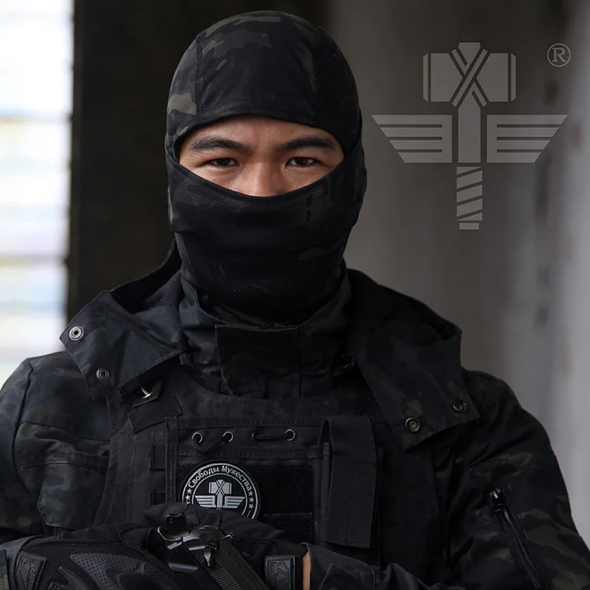 Мультикам CP камуфляжная Балаклава полная маска для лица велосипед Охота