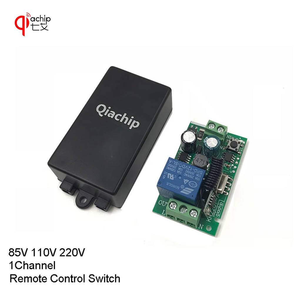 Новый AC85V ~ 220 В 1CH переключатель дистанционного управления беспроводное реле 433 92