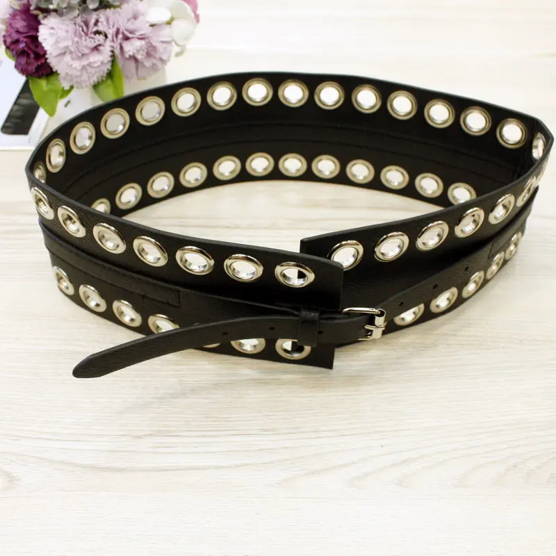 Новый femme преувеличены выдалбливают точка супер широкий пояс для женская обувь