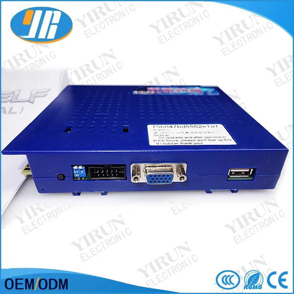 Arcade ame Elf 619 в 1 печатная плата для CGA монитора и LCD VGA с 28 контактами jamma провода жгут