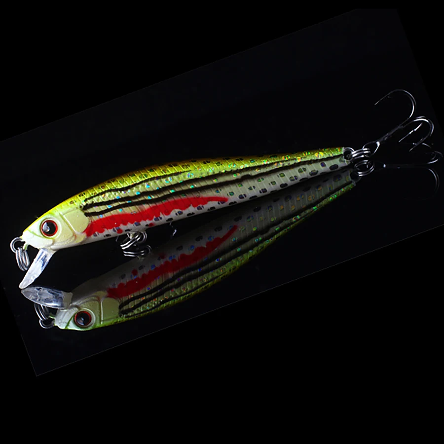 NOEBY Тонущий Minnow NBL9263 бас Щука Карп Walleye форель пластиковый рыболовный воблер