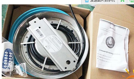 Светодиодный RGB подводный светильник для бассейна из нержавеющей