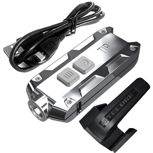 NITECORE TIP SS USB мини перезаряжаемый фонарик CREE XP G2 S3 LED max 360 люмен со встроенным литий