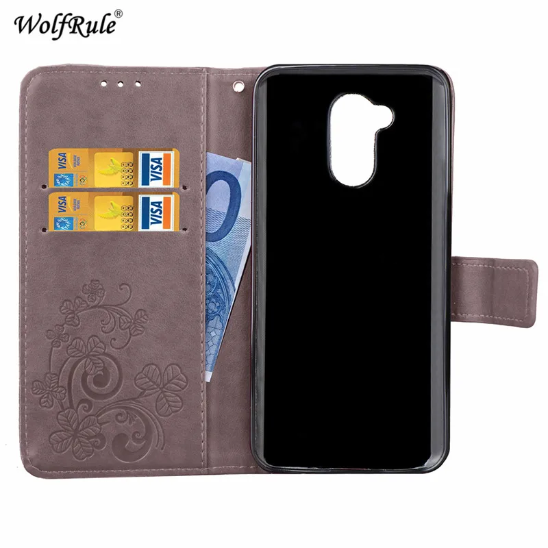 Wolfrole Huawei Honor 6A чехол Чехол флип искусственная кожа + Мягкий ТПУ для Funda 5 0&quot |