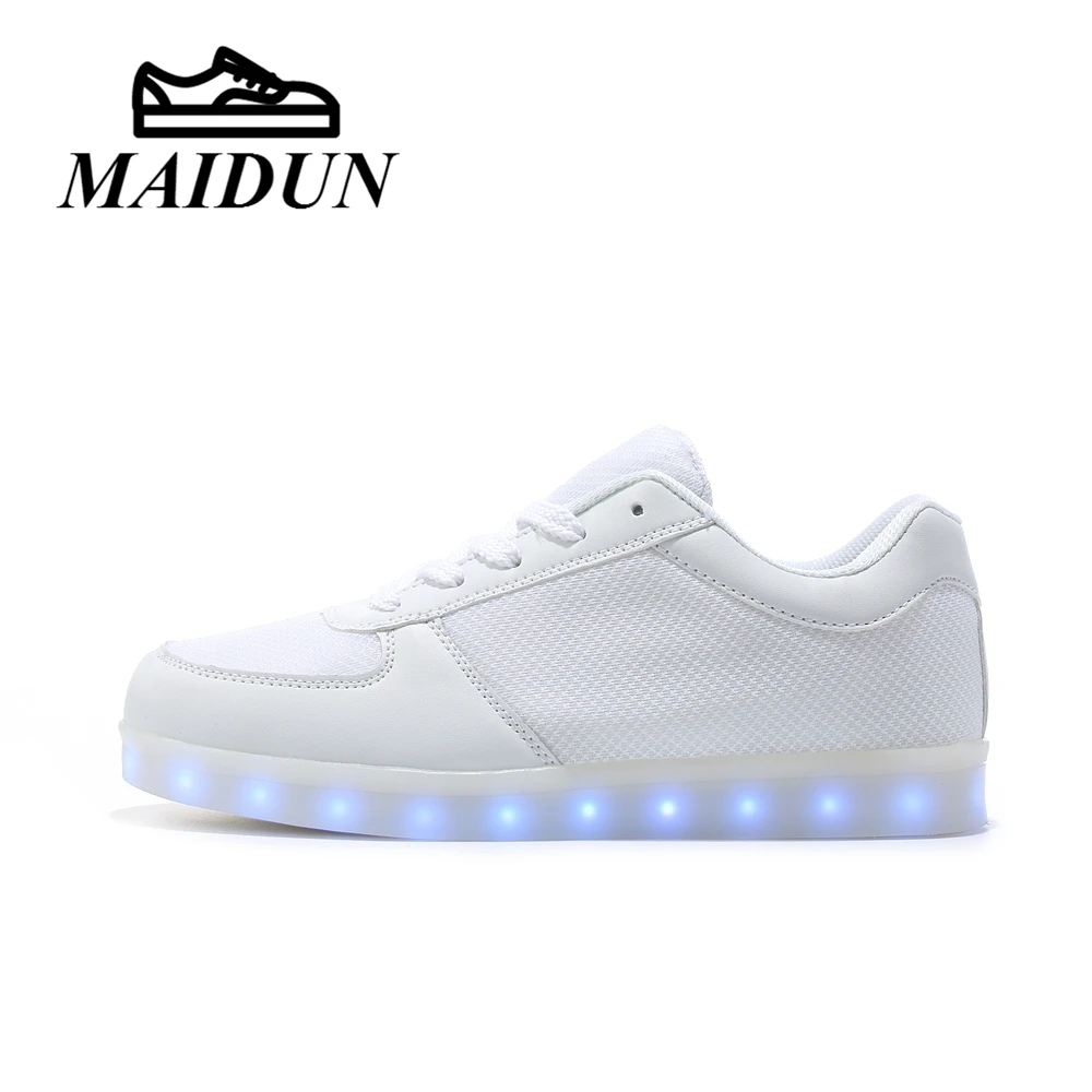 LED Light up Shoes men New tenis led USB Charge leisure Casual Couple neon Flash male Unisex Hot Fashion colorful luminous | Обувь