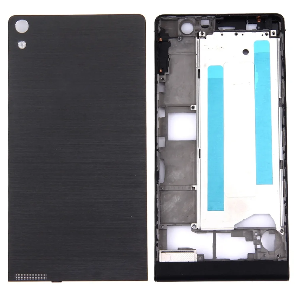 Задняя крышка батареи + передняя корпуса ЖК-рамка пластина для Huawei Ascend P6/Mate S/P9 Lite