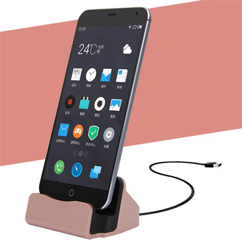 Док станция Usb Type C Micro USB док зарядное устройство Держатель для зарядки Xiaomi Mi 5