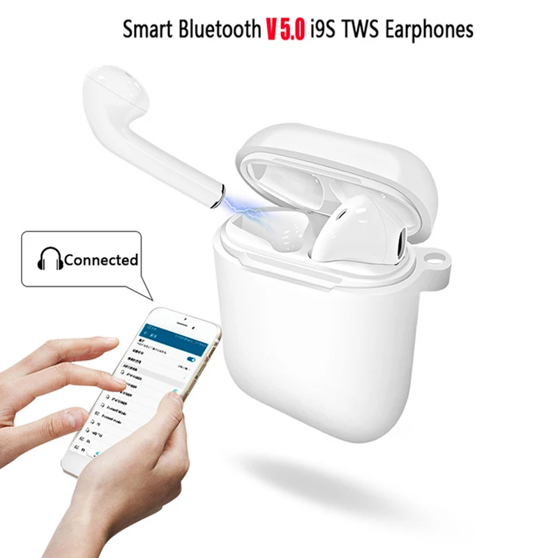 I9S TWS Bluetooth 5 0 наушники 3D стерео бас мини беспроводные портативная гарнитура для
