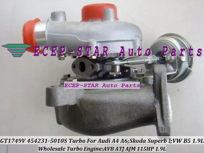 GT1749V 454231 5010S 0006 5009S 038145702L R турбо для Audi A4 A6 Superb Volkswagen Vw AVB ATJ AJM 1.9L|turbocharger china|b5 cdturbocharger