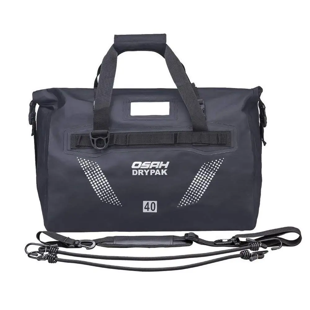 40L Black OSAH drypak Водонепроницаемый сухой мешок пакет мешок Плавание рафтинг Каякинг река треккинг плавающий водостойкий мешок - Цвет: 40L Black