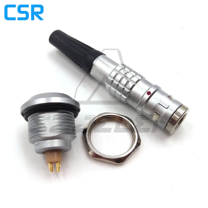 Lemo push pull Connector Watertight/waterproof connectors 2 pin IP68 FGG.1K.302.CLAD/EGG.1K.302.CLL Male and female | Обустройство