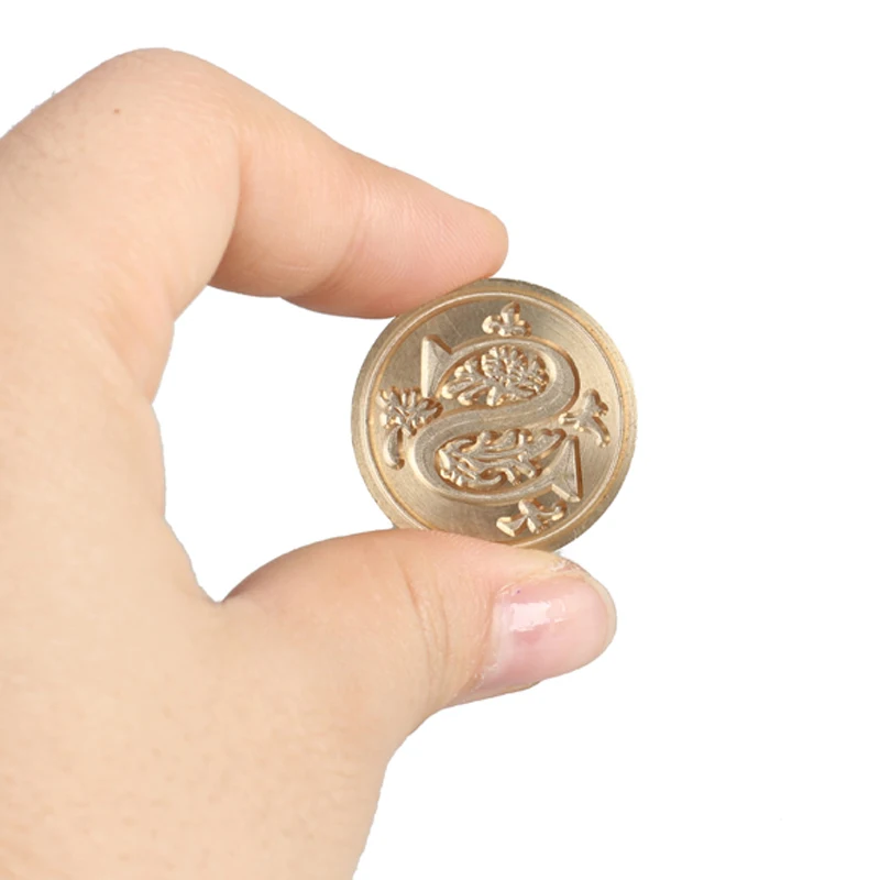 1 шт. Ретро стиль дерево уплотнение восковое письмо A Z классический исходный