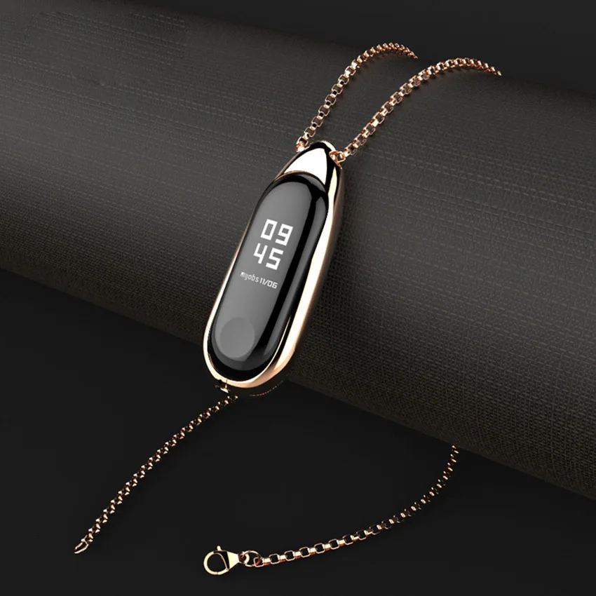 Браслет mi Band 3 ремешок на запястье часы band аксессуары умный спортивный для Xiaomi