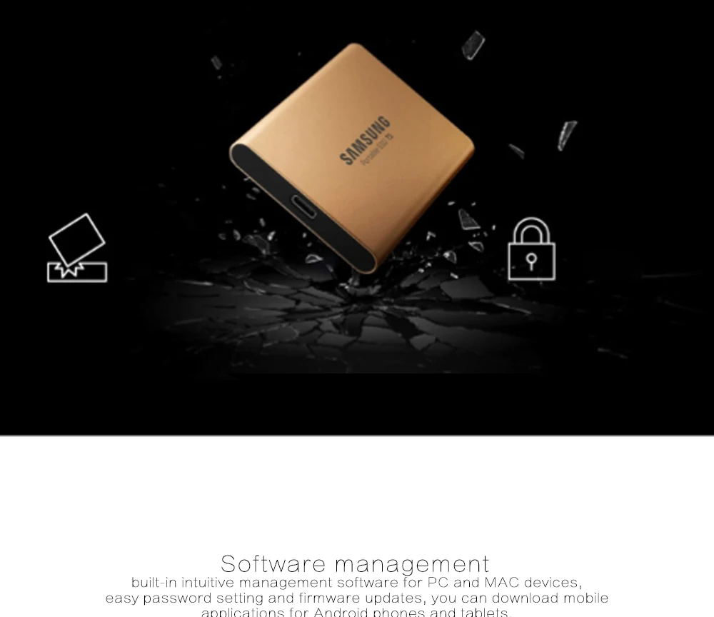 Samsung t5 Portable ssd External Solid State Drives 250GB 500GB 1TB USB 3.1 Gen2 external ssd hard drive disco duro ssd portable