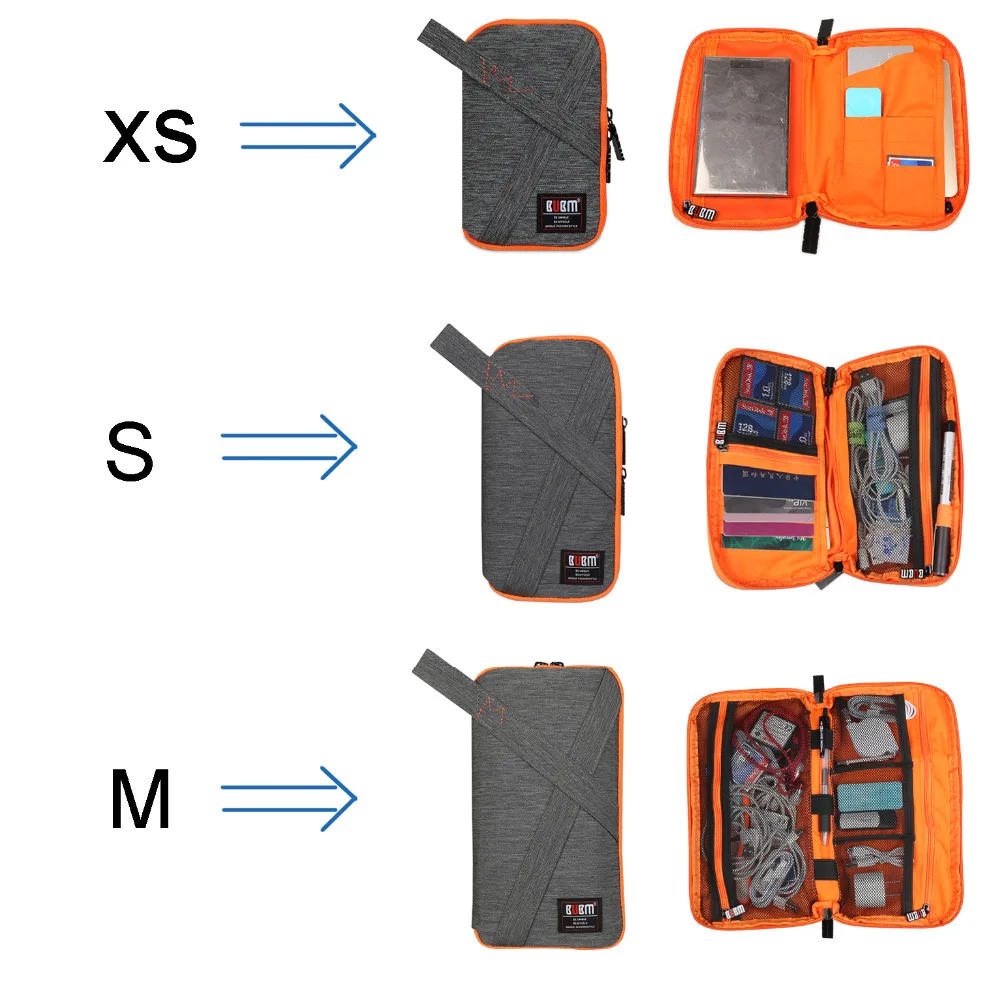 BUBM путешествия кабель сумка Портативный цифровой USB гаджет Органайзер жесткий