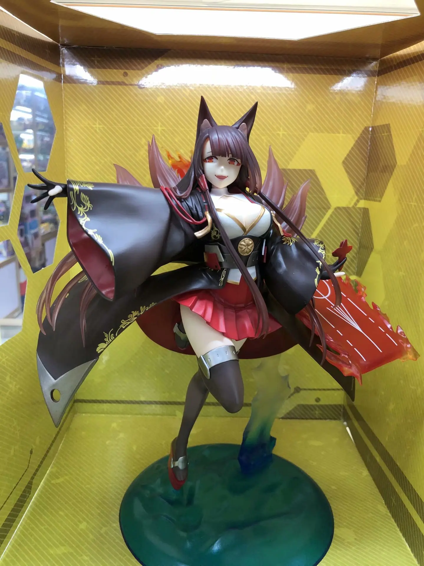 10'' Japanese Anime Azur Lane Game Akagi 1/7 Scale Pre-painted PVC Sexy Girl Action Figure Collectible Model Toy Brinquedos 26cm
