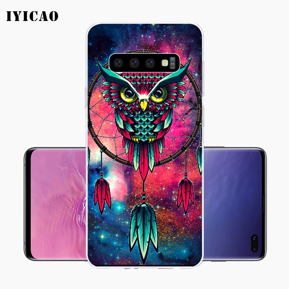 Мягкий силиконовый чехол IYICAO для Samsung Galaxy S10e S10 S9 S8 Plus S7 Edge TPU | Мобильные телефоны и