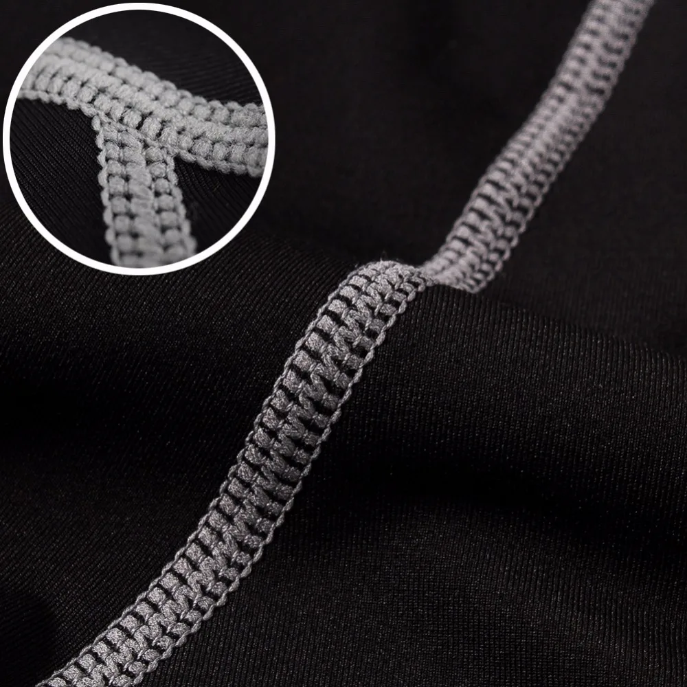 Мужские компрессионные колготы тренировка длинные штаны Фитнес Брюки Baselayer