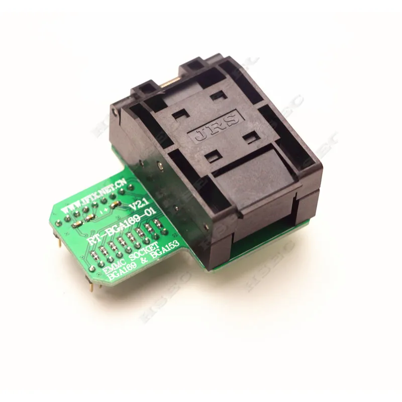 RT-BGA169-01 BGA169/BGA153 EMMC адаптер с 3 шт. BGA ограничительная коробка для RT809H программист