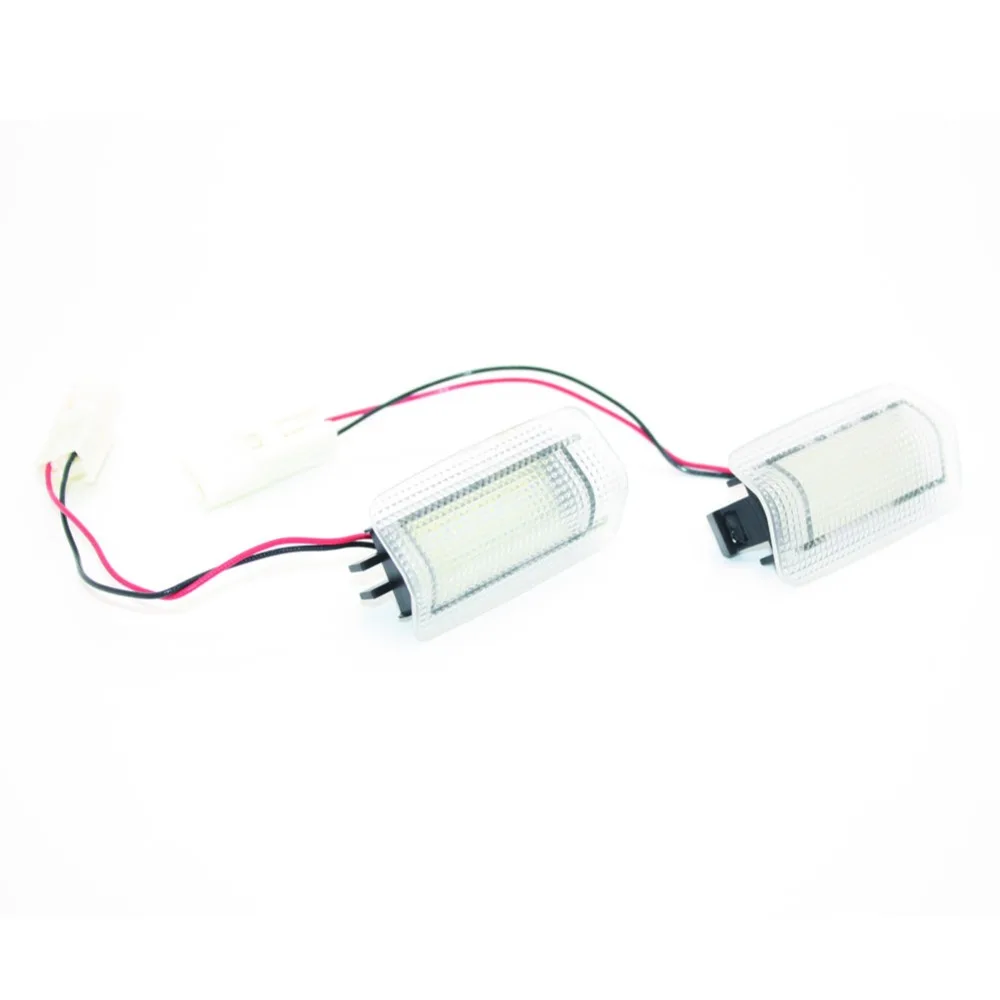 2 шт. без ошибок 24 светодиодный белый светильник двери вежливости подходит для