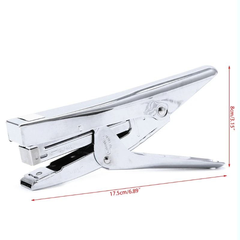 

Durable Metal Heavy Duty Paper Plier Stapler Desktop Stationery Office Supplies
