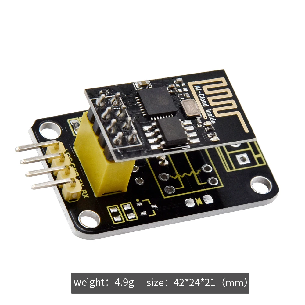 

Keyestudio ESP-01 DS18B20 Temperature Module+ESP-8266 WIFI Module For Arduino UNO R3