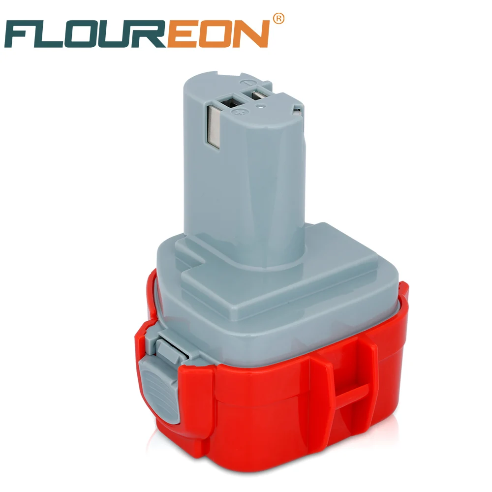 Floureon для Makita mak 12 в 3000 мАч Ni MH Аккумуляторный аккумулятор электроинструменты
