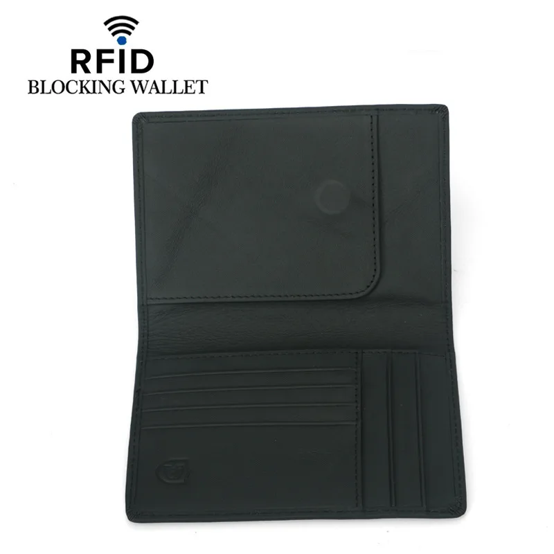 Rfid дорожный Держатель для паспорта мужские многофункциональные бизнес-обложки для паспорта модная Натуральная кожа США Обложка для паспорта