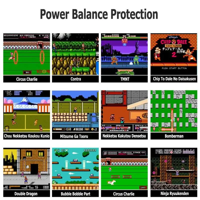 2,4 дюймов портативная игровая консоль Ретро игровая портативная консоль видео битбои плеер встроенный 188 классический FC 8 бит игры Powerbank