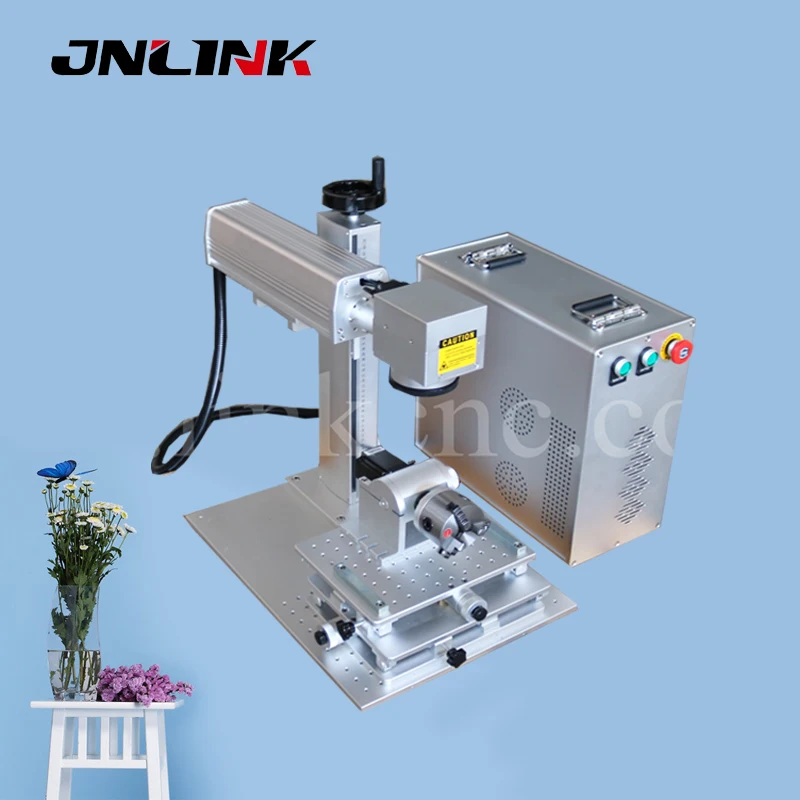 JNLINK LXF 20 Вт 200*200 мм настольная волоконная лазерная маркировочная машина 300*300 cnc