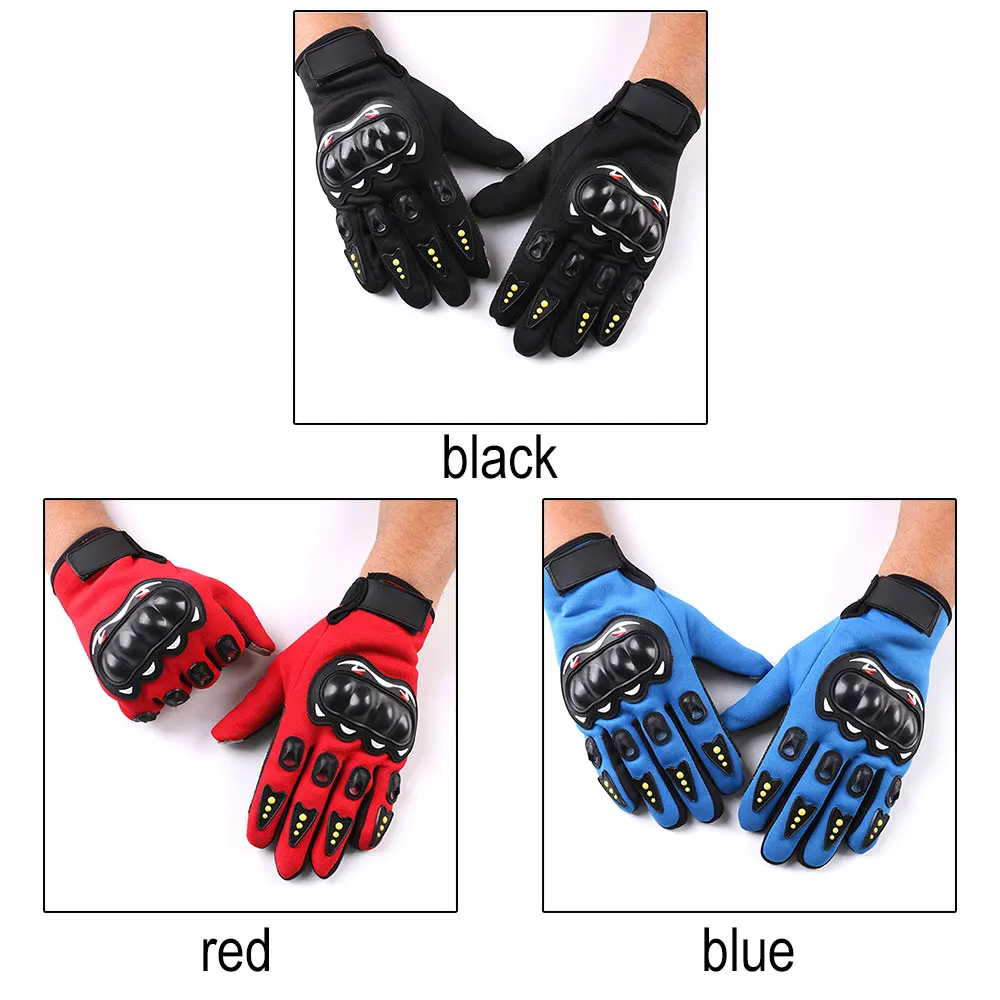 

Full-Finger Hard Shell Motorcycle Riding Gloves Durable Gloves Anti-Slip Riding Sports