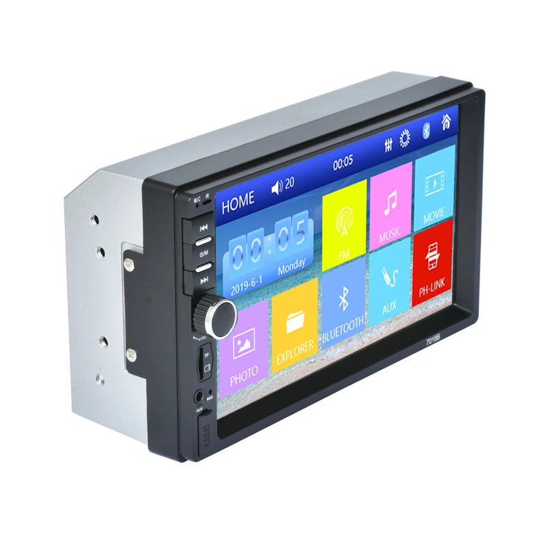 HD 7 &quotдвойной 2Din Bluetooth автомобильный стерео радио FM/MP5 плеер сенсорный экран