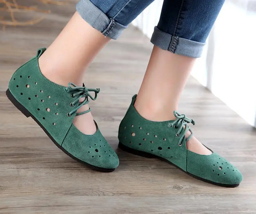 Whensinger 2018 летние сандалии женские модные туфли из натуральной кожи Ретро ремешок