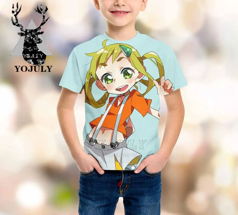 20 YOJULY Witch Doremi harajuku/детская одежда с 3d принтом для маленьких мальчиков и девочек-подростков детская футболка Лидер продаж, модные топы, футболки Modis A321 - Цвет: 20