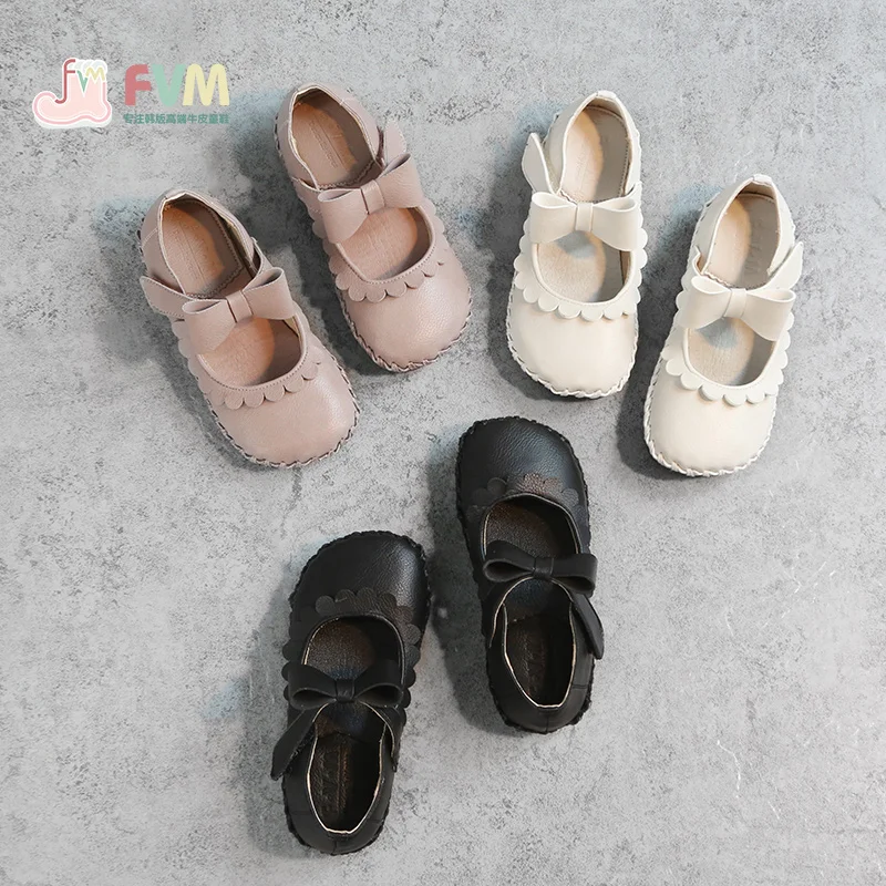 Обувь для девочек Новинка весна-осень 2019 детская обувь тонкие туфли маленькой