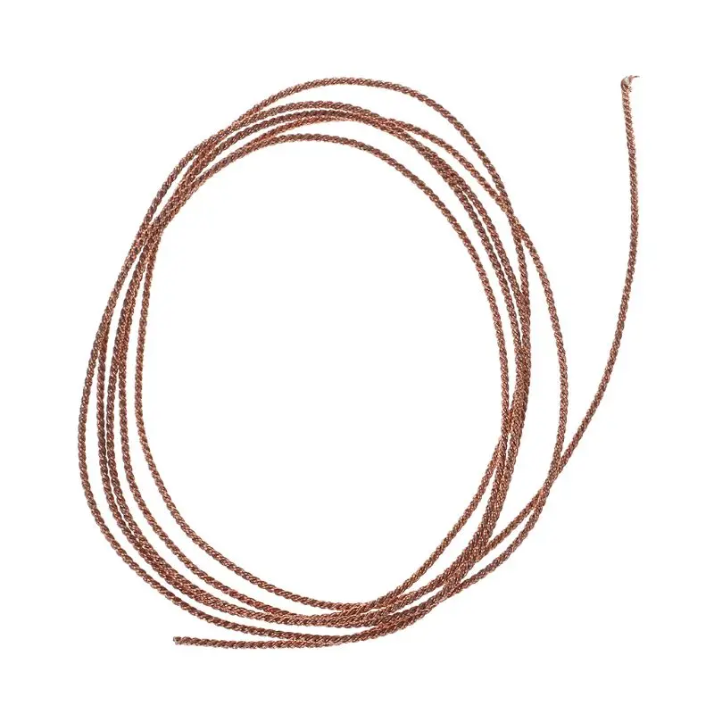 

Lead Wire Speaker Subwoofer Braided Copper Leadwire 8 12 Strands Twisted Repair Tool Durable