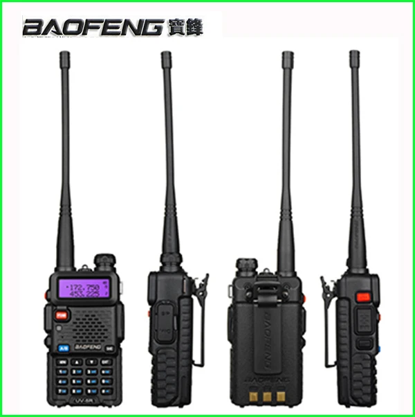 Хант портативная Рация Набор UV 5R Baofeng Uv5r для трансивера сканер CB радио коммуникатор Baofeng UV-5R радиостанция