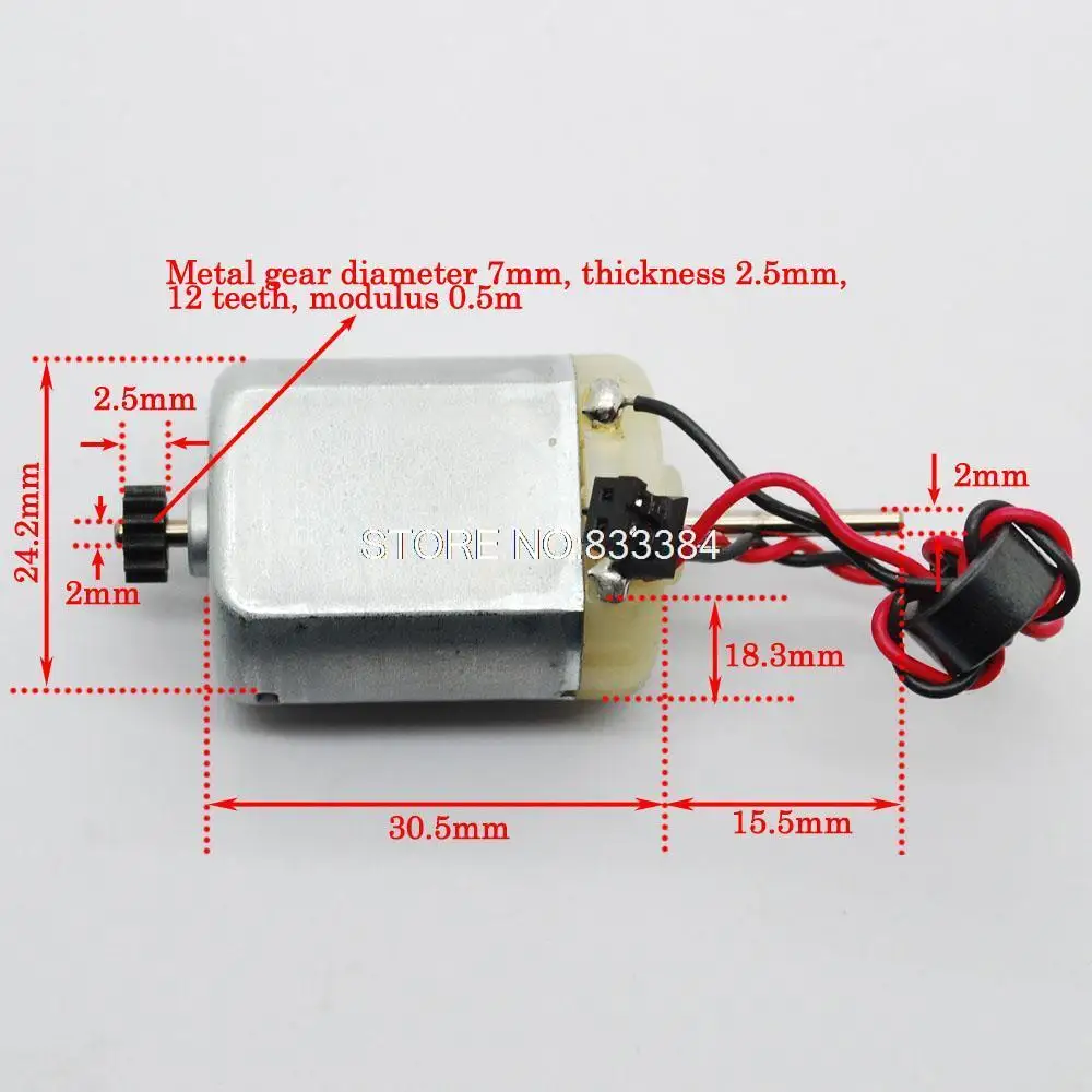 Генератор Mabuchi PC280SA 16 Вт 12 24 В постоянного тока двойная ось сделай сам 2 шт.|diy