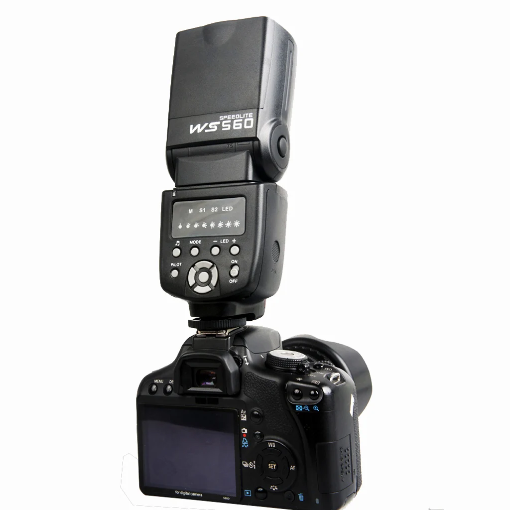 WANSEN WS-560 универсальная вспышка Speedlite Speedlight для Canon DSLR SLR камеры