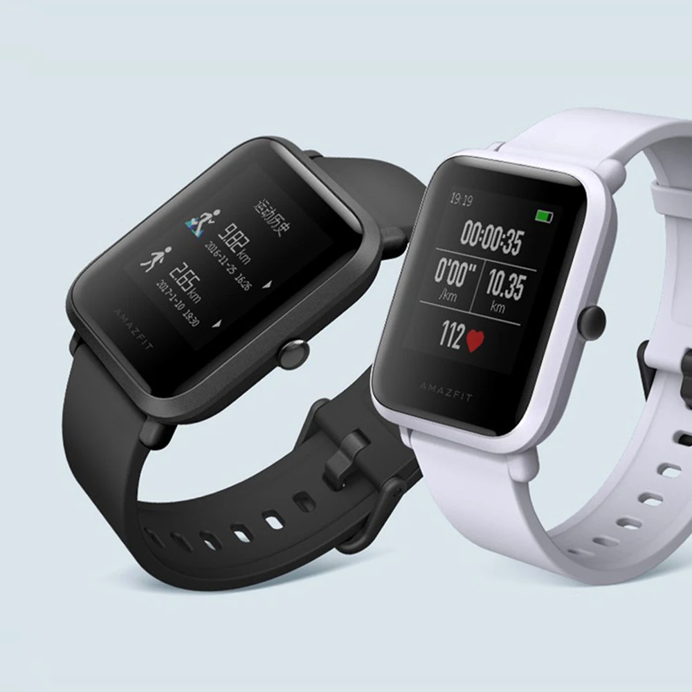 Оригинальные Смарт-часы Xiaomi Amazfit Bip, фитнес-трекер, gps, умные часы, IP68, водонепроницаемые, 45 дней, срок службы батареи, пульсометр