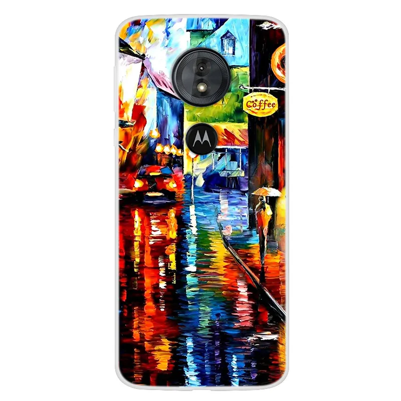 23 Чехол для Moto G6 Plus, мягкий силиконовый чехол из ТПУ с принтом, задняя крышка для Motorola Moto G6 Play, чехол для телефона G 6 Play, чехол для Moto G6, чехлы - Цвет: 23