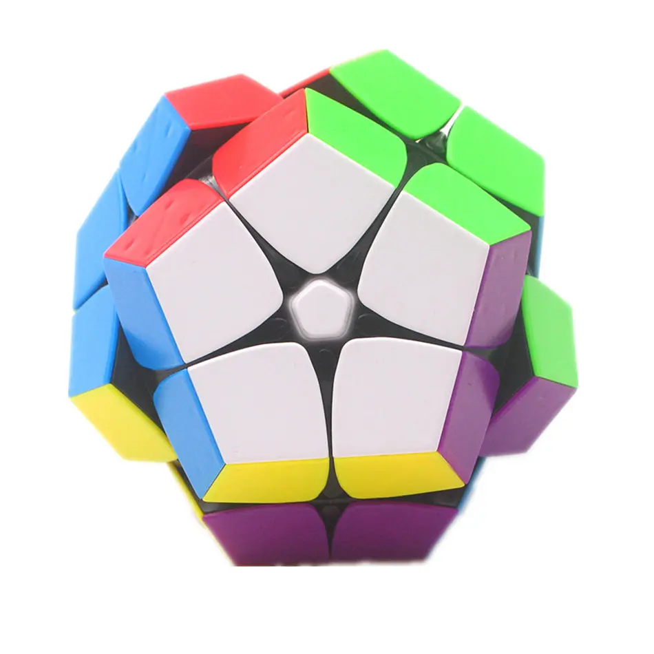 FanXin кубик Megaminx 2x2 рубика Stickerless 2 слоя скоростной куб профессиональные