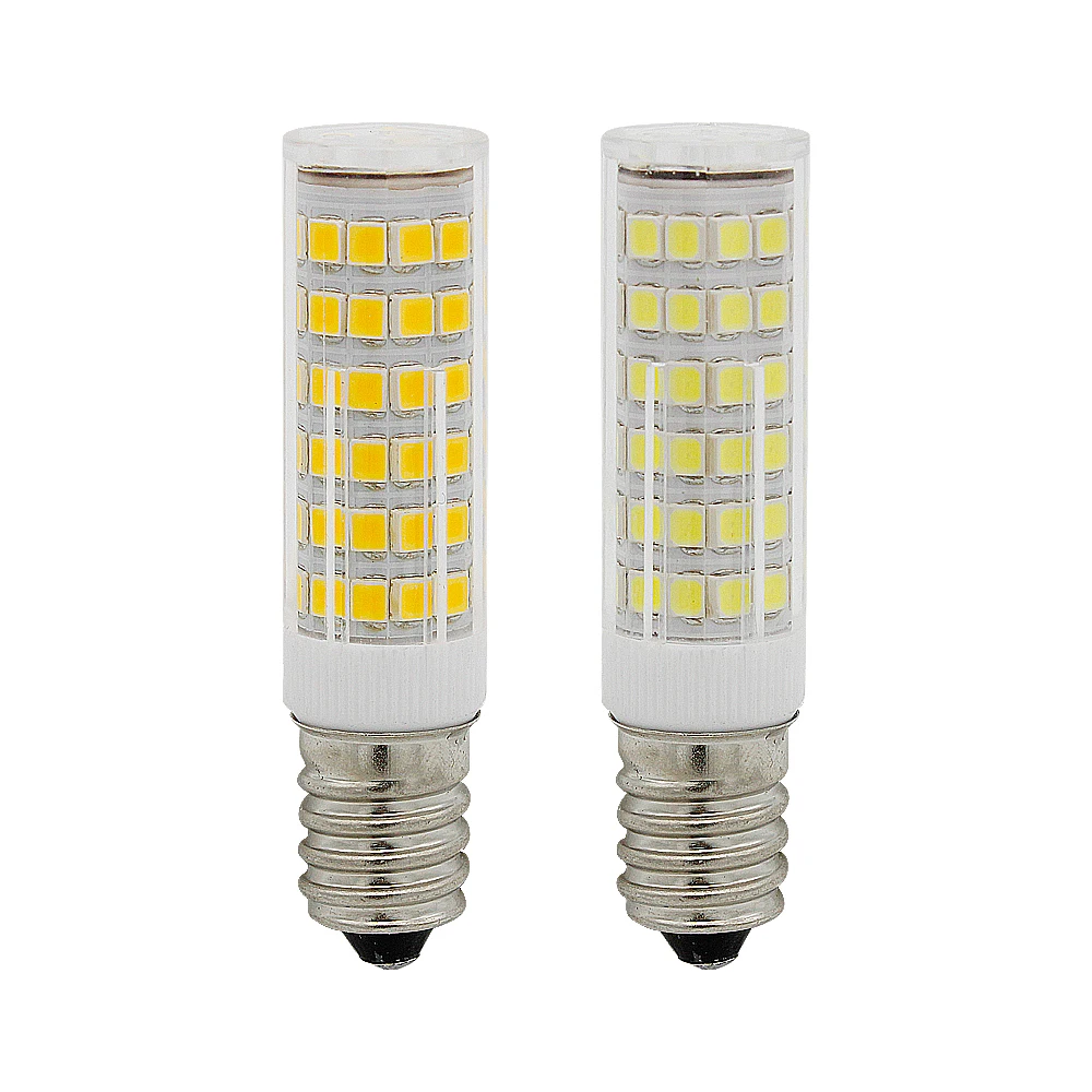 2017 Новинка E14 LED 5 Вт 75 светодиодов керамическая Хрустальная Светодиодная лампа