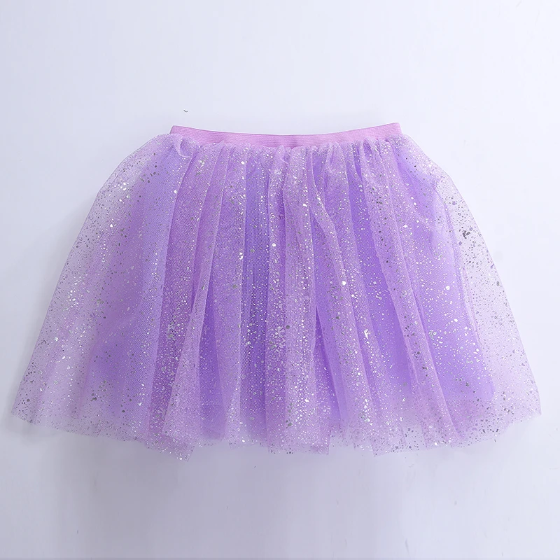 Юбки-пачки для маленьких девочек детский Рождественский костюм из 2 слоев фатина