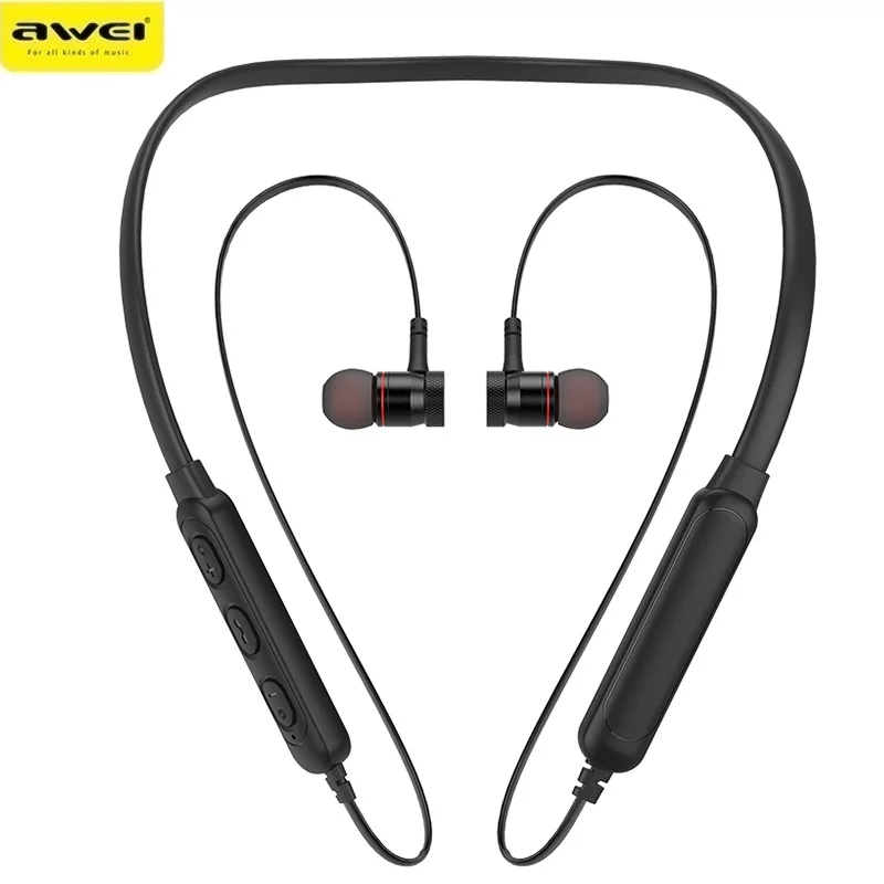 Awei G10BL Bluetooth наушники стерео шейным Спорт Беспроводной Магнитная поглощения