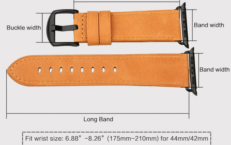 MAIKES аксессуары для часов из натуральной кожи для Apple Watch Band 44 мм 42 мм iwatch 4 3 2 1 ремешок для часов аpple 40 мм 38 мм ремешки для часов