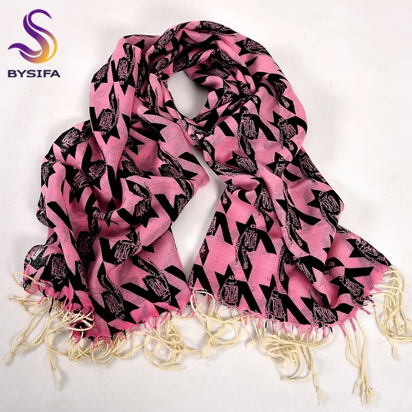 Женский зимний шарф с леопардовым принтом 100% шерсть 182x67 см|shawl with tassel|scarf shawlladies