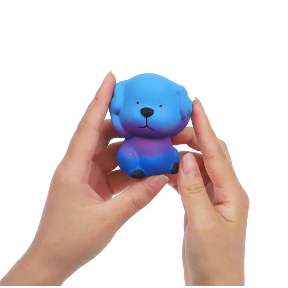 Slow Rising skuishyToys сквичи пор дондурма мягкость Очаровательная собака Ароматизированная подвеска медленно поднимающаяся коллекция skuishy снятие стресса