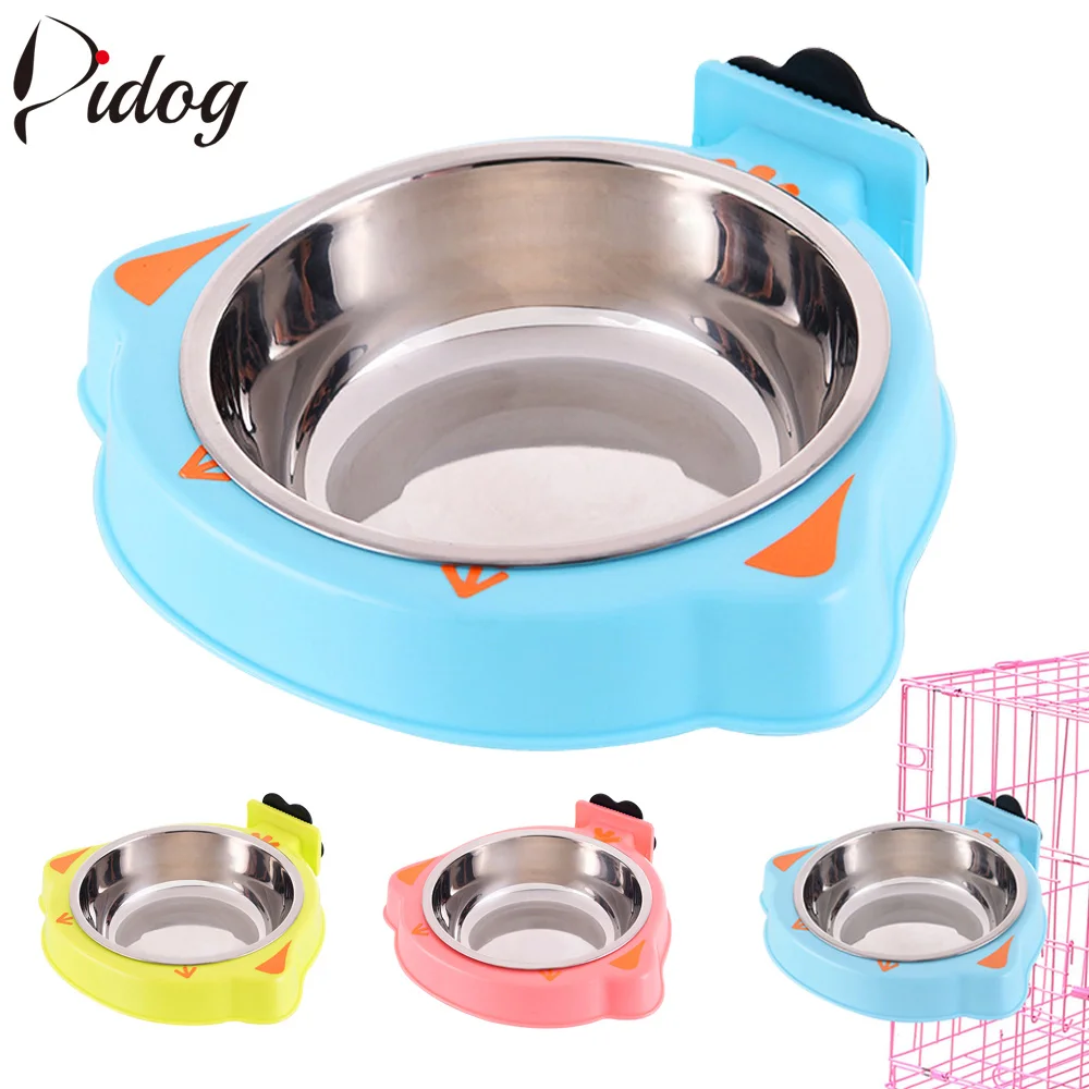 Висячая Миска Для Кормления Собаки Кошки клетка для питомца миски щенок птица
